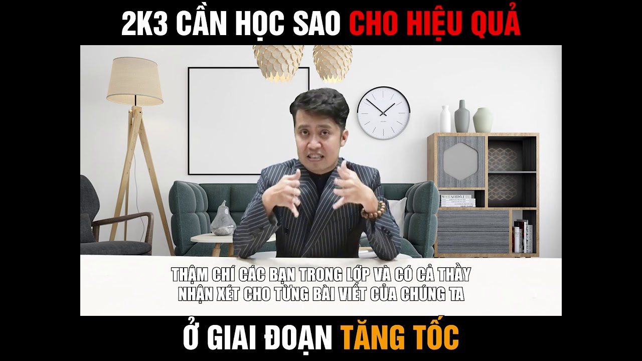 2k3 cần học sao cho hiệu quả ở giai đoạn tăng tốc?