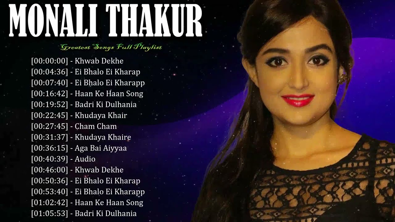 🎧🌺 Monali Thakur – Sweet romantic vocals turning every Bollywood love song into 2026 gold ✨🎶