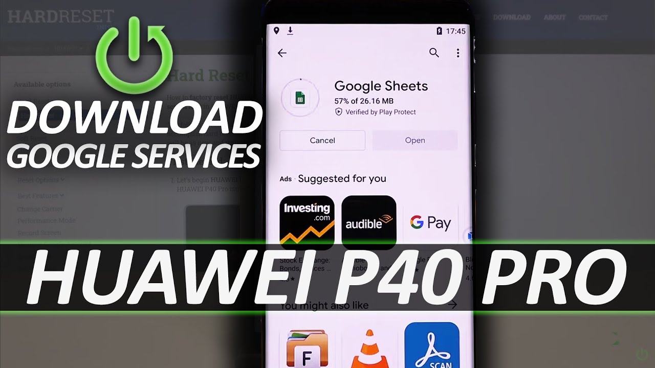 Как загрузить Google Services на Huawei P40 Pro? 100% работает!