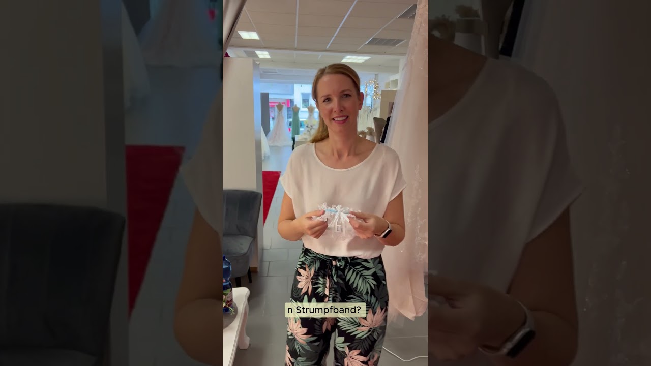 Das ist kein Stirnband das ist ein Strumpfband! // Brautmoden