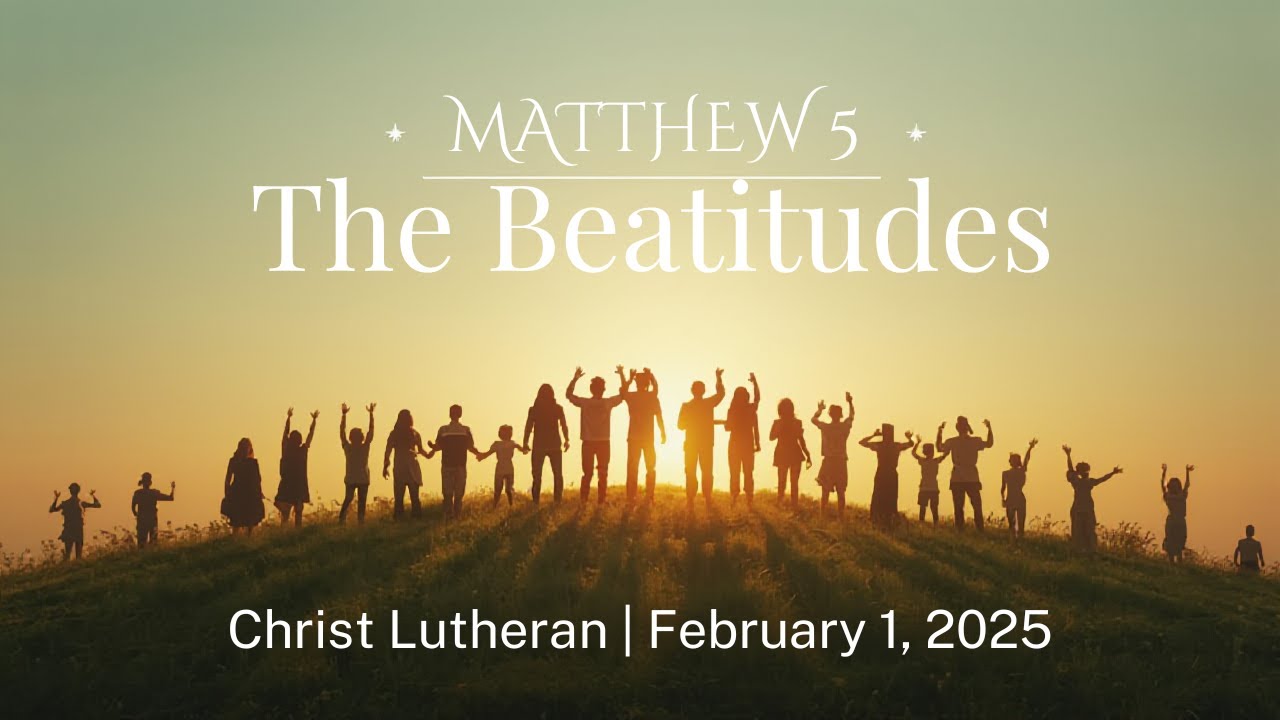 Christ Lutheran Church Announcements | February 1, 2026 (Correct video this time!)