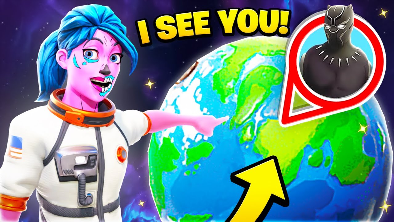 *INSANE* HIDE or SNITCH in SPACE! (Fortnite)