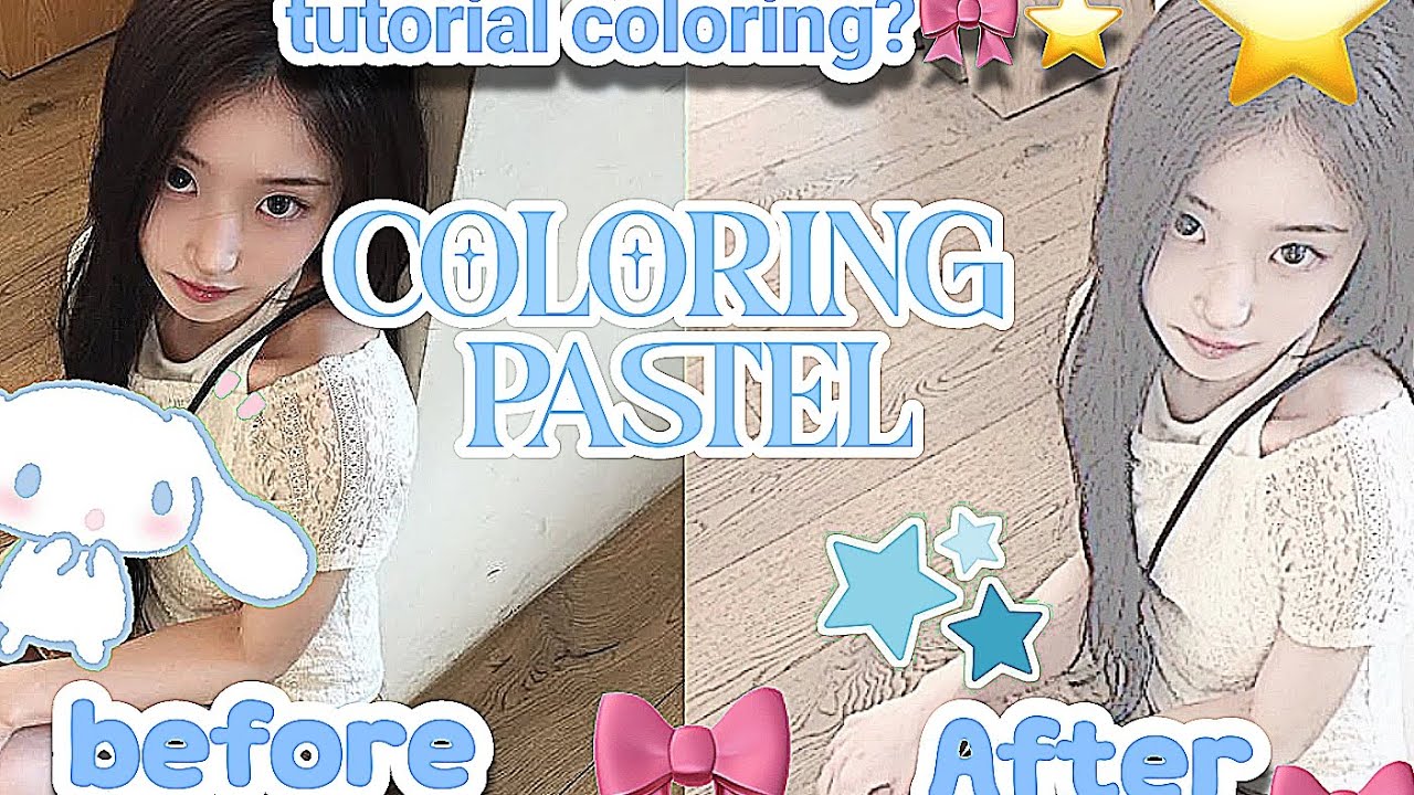 tutorial coloring pastel🧤🧣