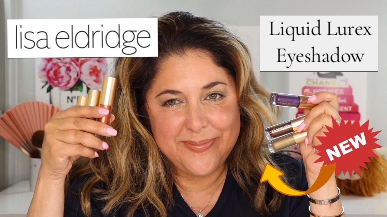 Lisa Eldridge NEW SHADES Liquid Lurex Eyeshadow!