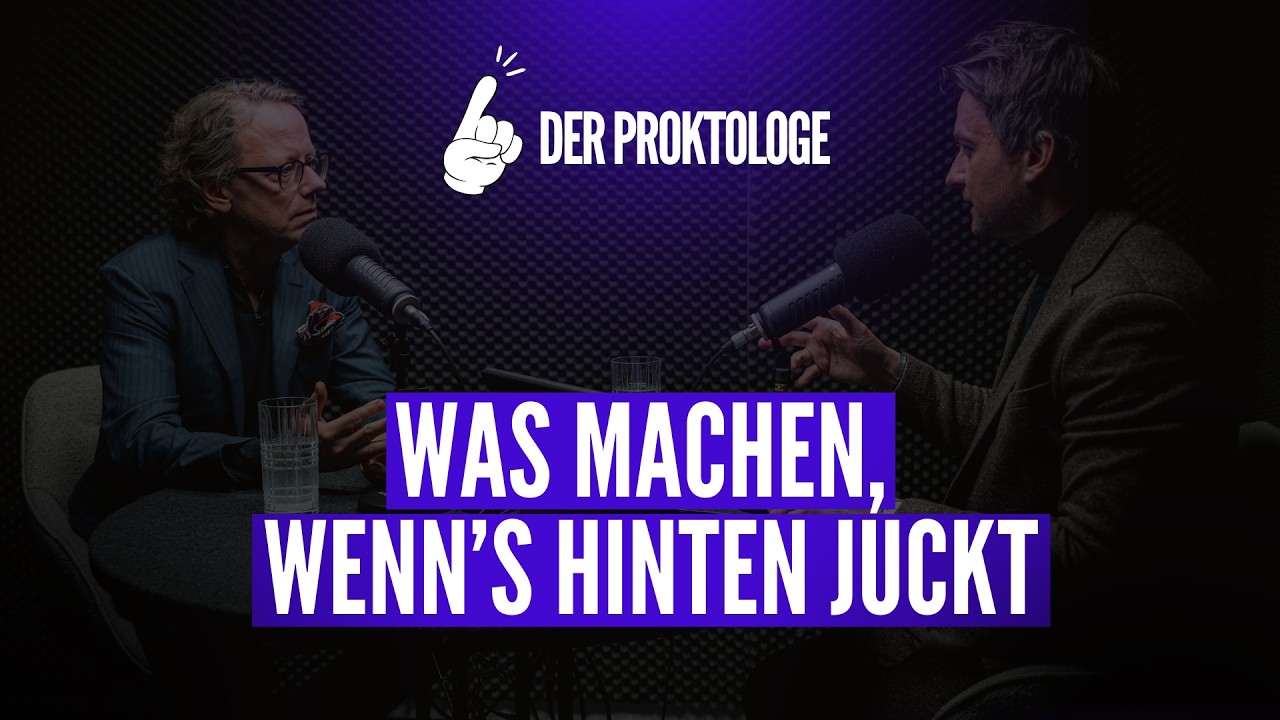 Was machen wenn's hinten juckt