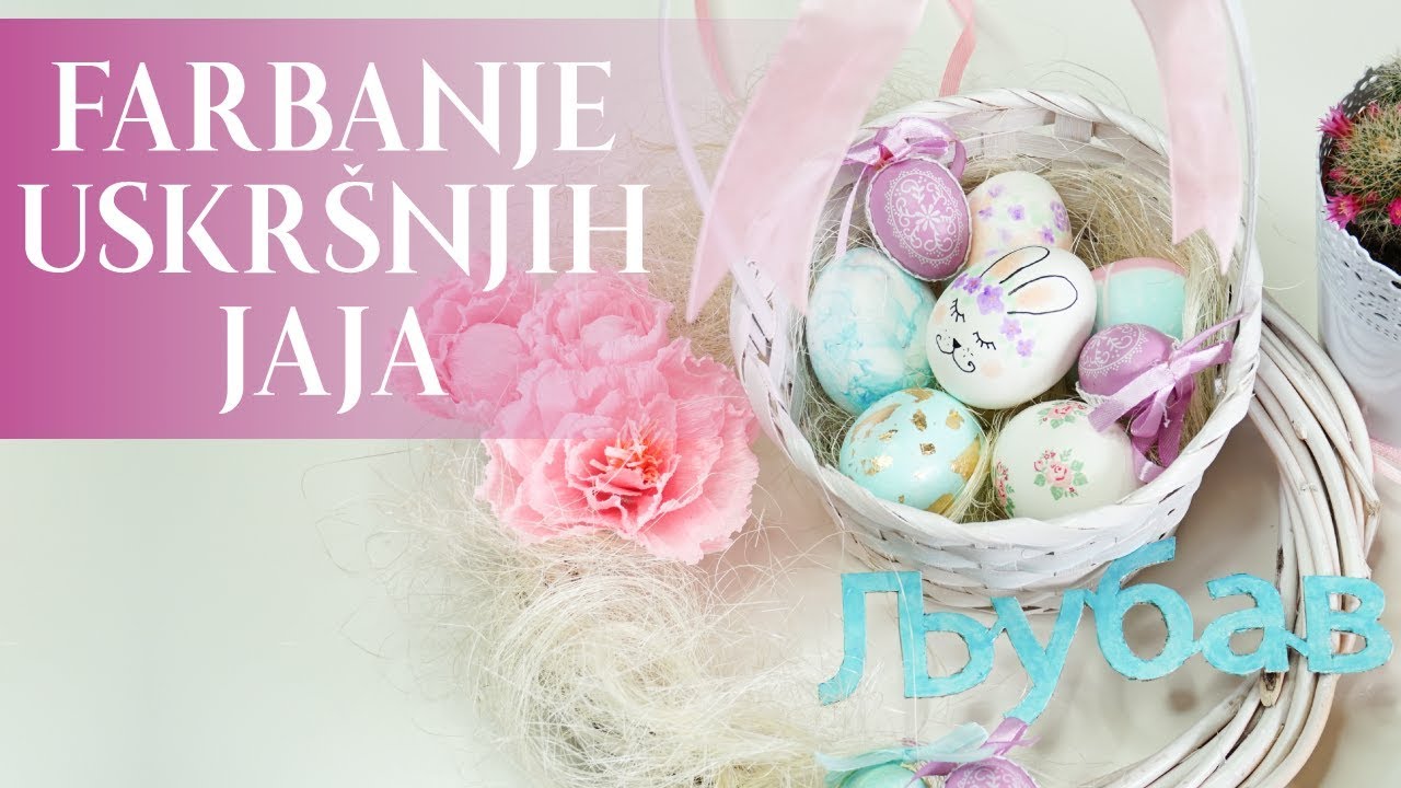 Farbanje USKRŠNJIH JAJA | testiranje metoda sa Pinteresta