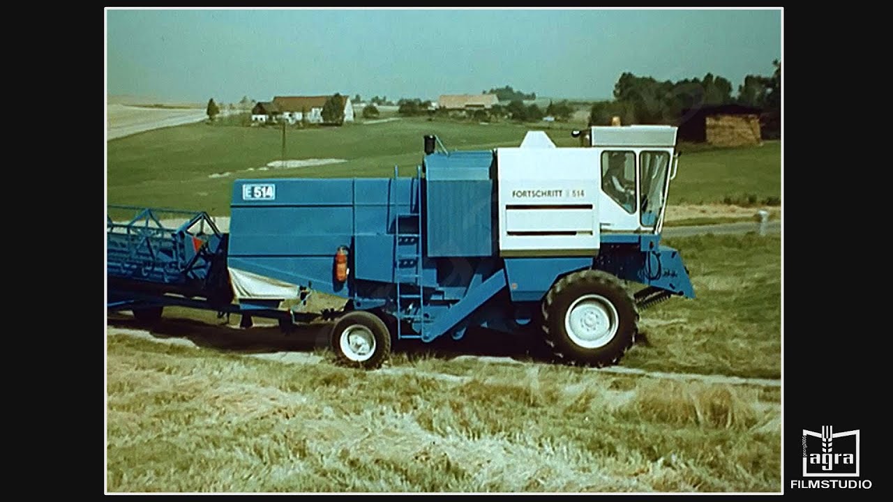 Mähdrescher Fortschritt E 514 Werbefilm (Fortschrittstudio)
