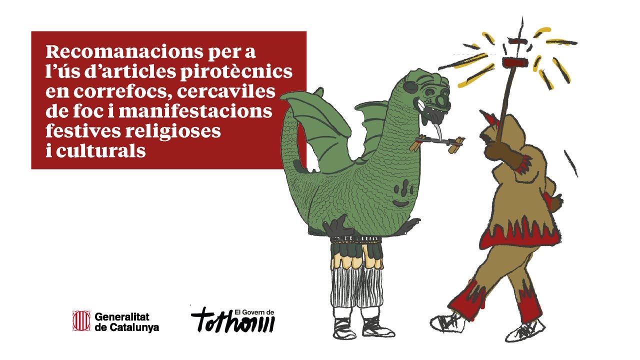 Presentació del document sobre recomanacions per a l’ús d’articles pirotècnics en la cultura popular