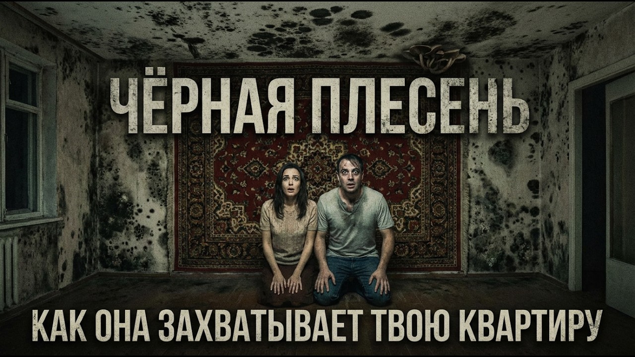 ЖУТКАЯ РАЗГАДКА ЧЁРНОЙ ПЛЕСЕНИ Страшные истории на ночь  Ужасы Мистика Мистические рассказы Нечисть