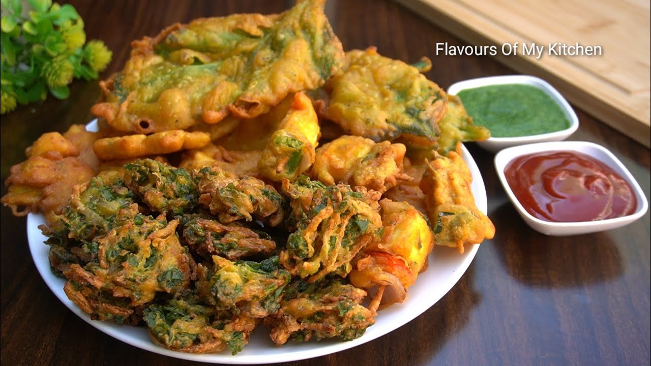 1 Batter 5 Pakoras Recipe Ramadan Iftar Recipe | इफ्तार में झटपट बनाए1 बैटर से 5 तरह के भजिया पकौड़ा