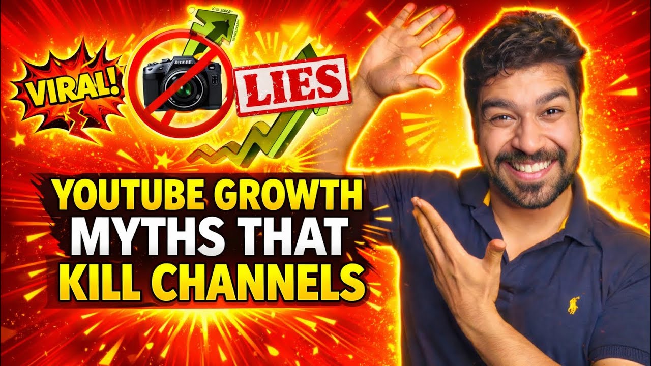 Stop Believing These YouTube Growth Myths | Growth Lies That Are Lies