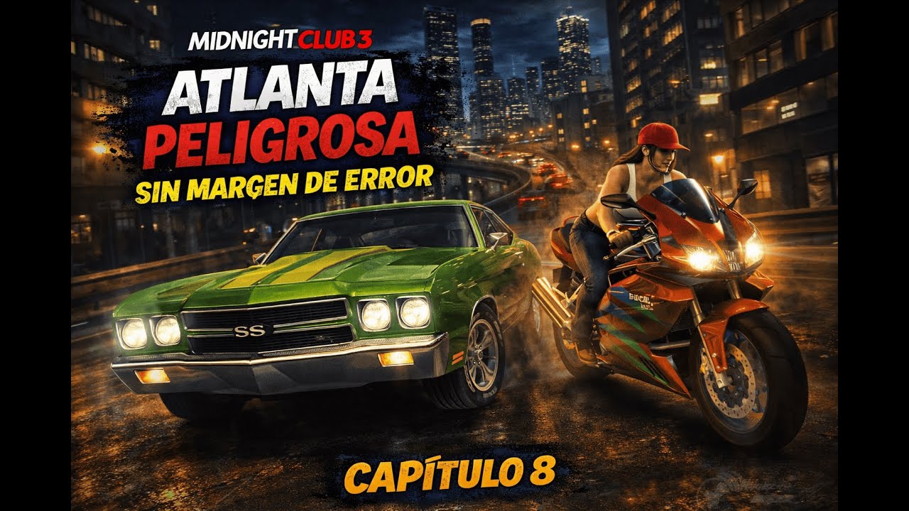 Atlanta se vuelve peligrosa | Midnight Club 3 – Capítulo 8