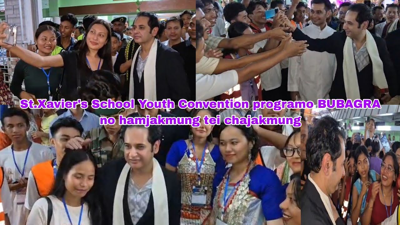 St.Xavier's School Youth Convention programo BUBAGRA no hamjakmung tei chajakmung.