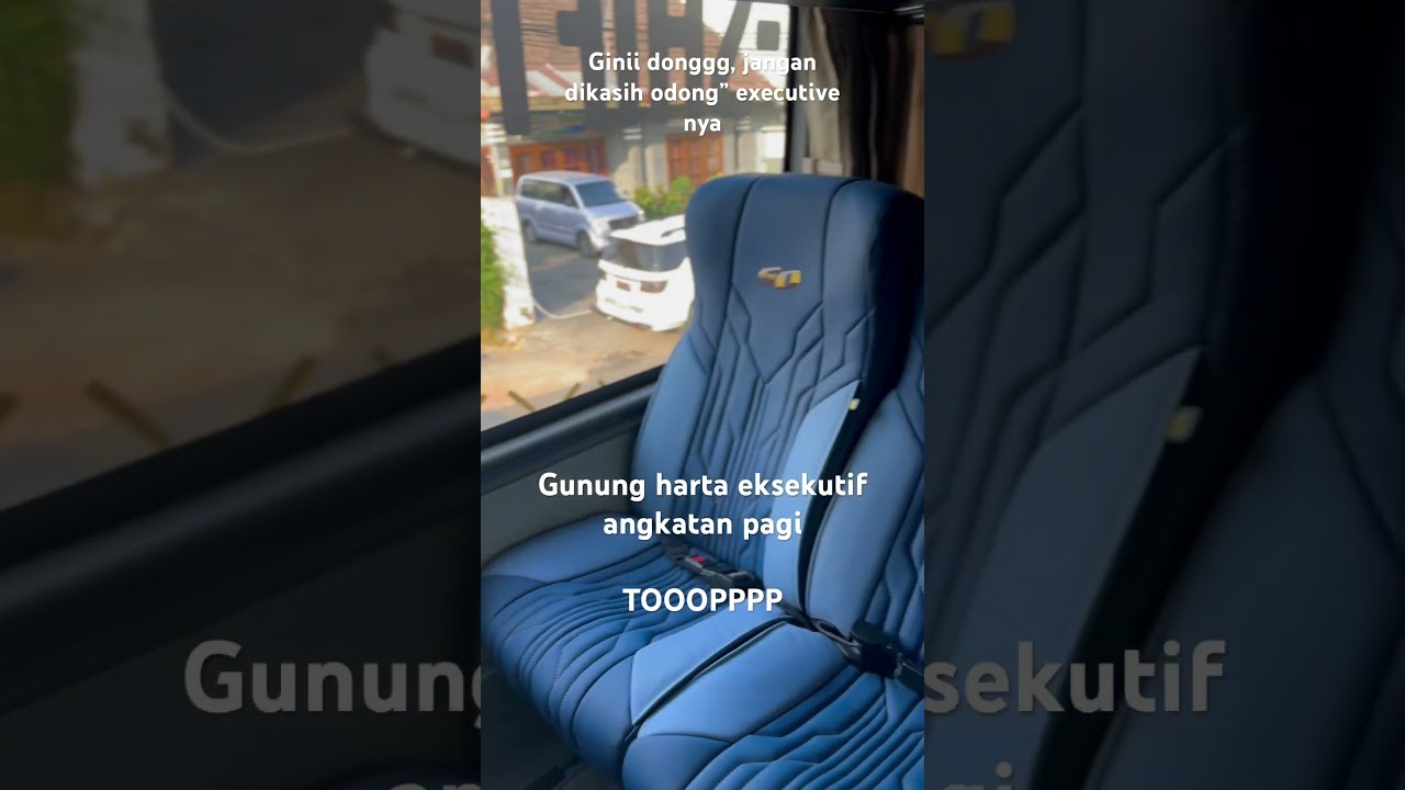 Armada baru Gunung harta Malang Jakarta angkatan pagi #executiveclass #busgunungharta #bismania
