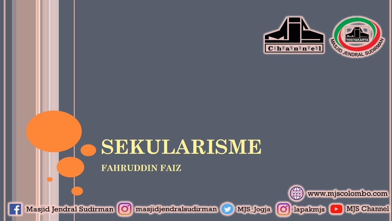 Ngaji Filsafat 101 : Sekularisme