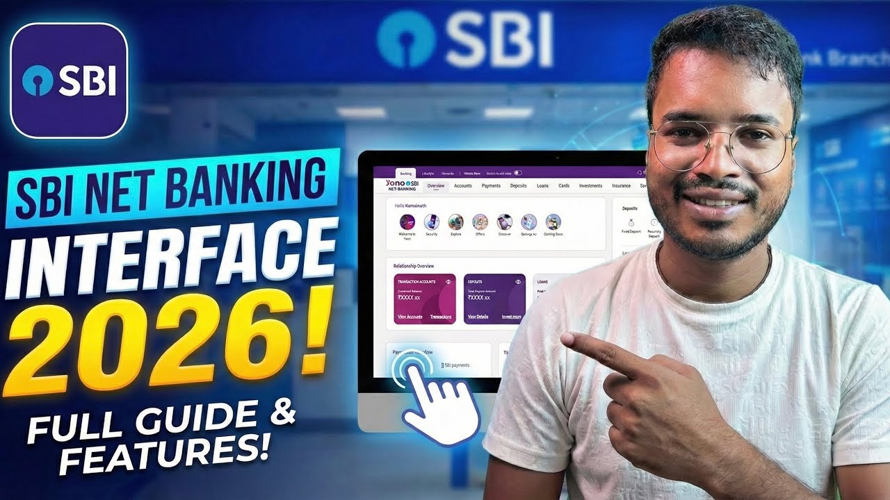 SBI Netbanking New Interface Change 2026 | Full Guide & Walkthrough (SBI Online)