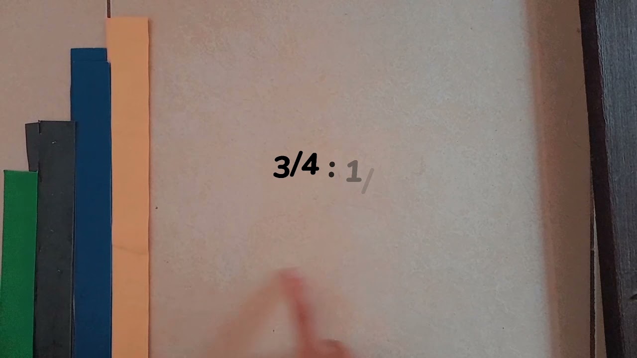 Batang Cuisenaire|| Perkalian dan pembagian pecahan menggunakan batang cuisenaire