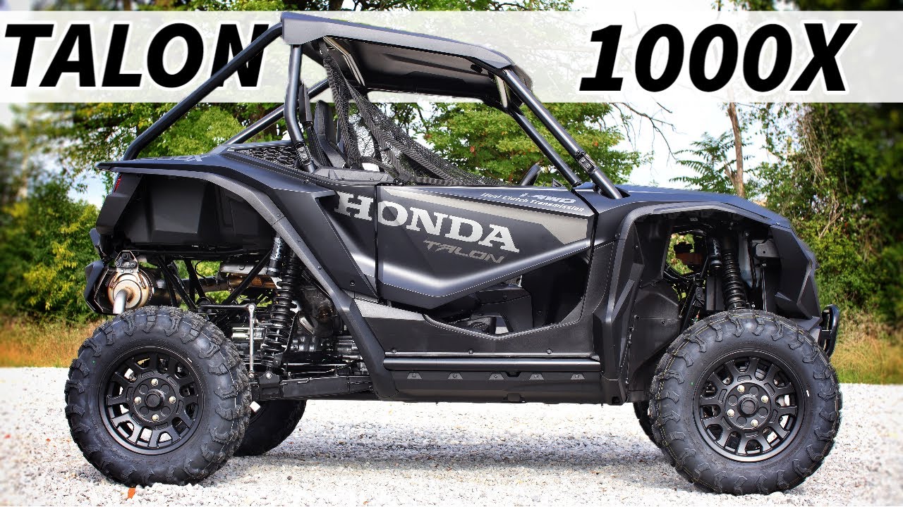 New Honda Talon 1000 X Sport SxS Walkaround / Interior / Acceleration / Exhaust Sounds