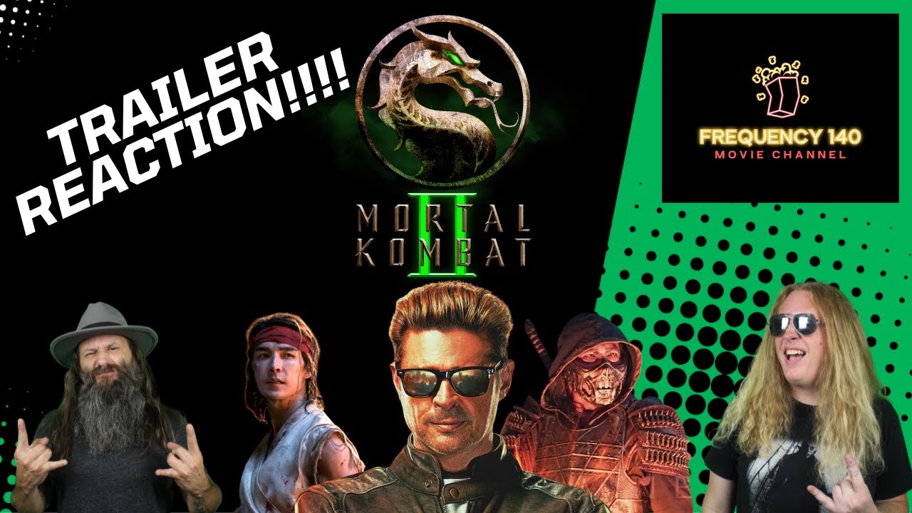 Mortal Kombat 2 Trailer Reaction!!!!!