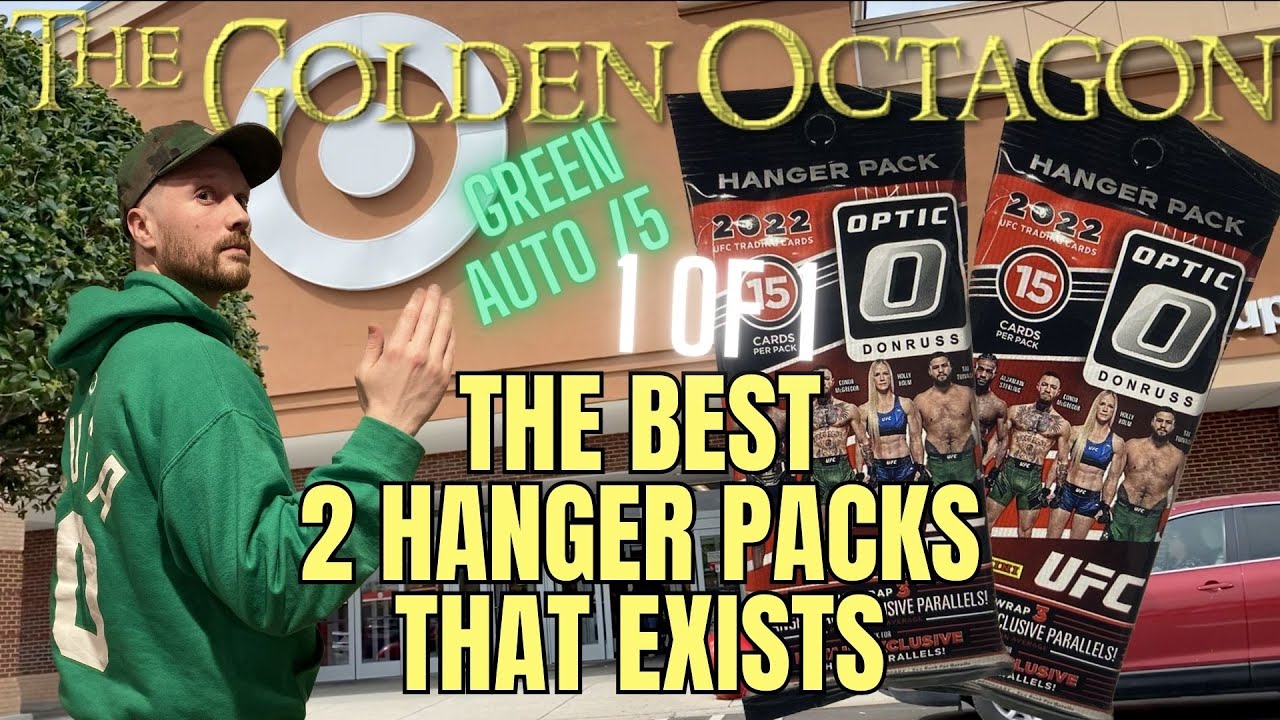 JACKPOT! | Hunting for UFC Cards in the WILD | Green /5 Auto & 1 of 1 From UFC Retail Hanger Packs