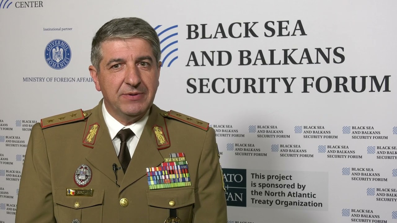 Lieutenant General Iulian Berdilă at the BSBSF 2023