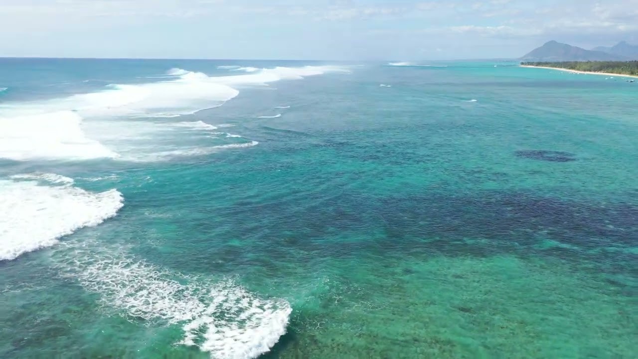 Le Morne, Mauritius. By Drone.
