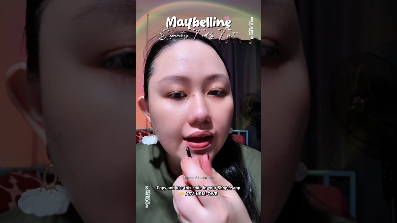 Maybelline Superstay Teddy Tint #maybelline #superstay #teddytint #matte #mlbb