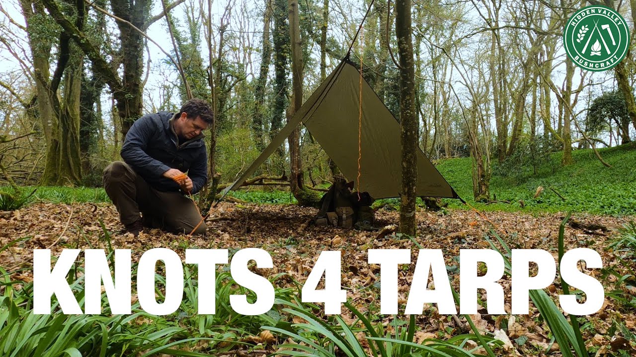 The 3 Essential KNOTS for Tarps | Camping & Bushcraft | Tarpology Essentials | Plus a Thank You!