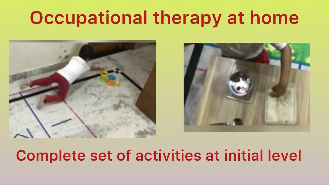 Occupational therapy at home-complete plan 1 for starting/occupational therapy ghar par kaise kare