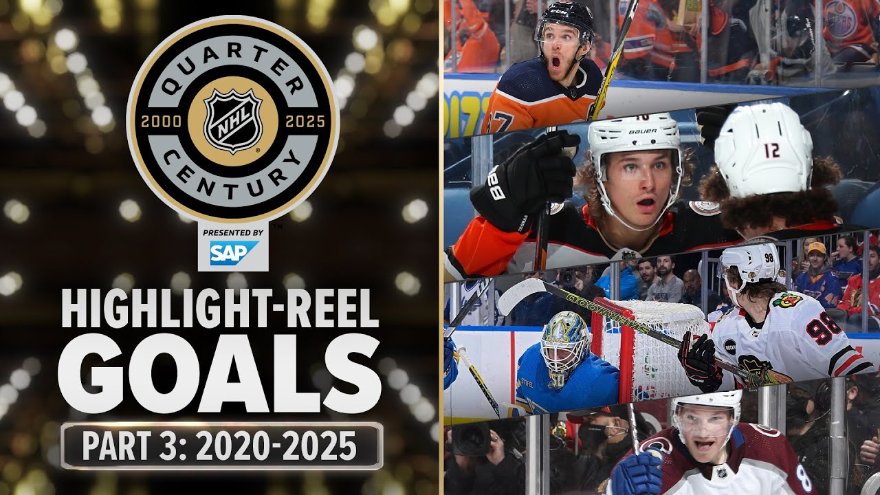 Greatest NHL Goals of the Quarter-Century Part 3: 2020-2025