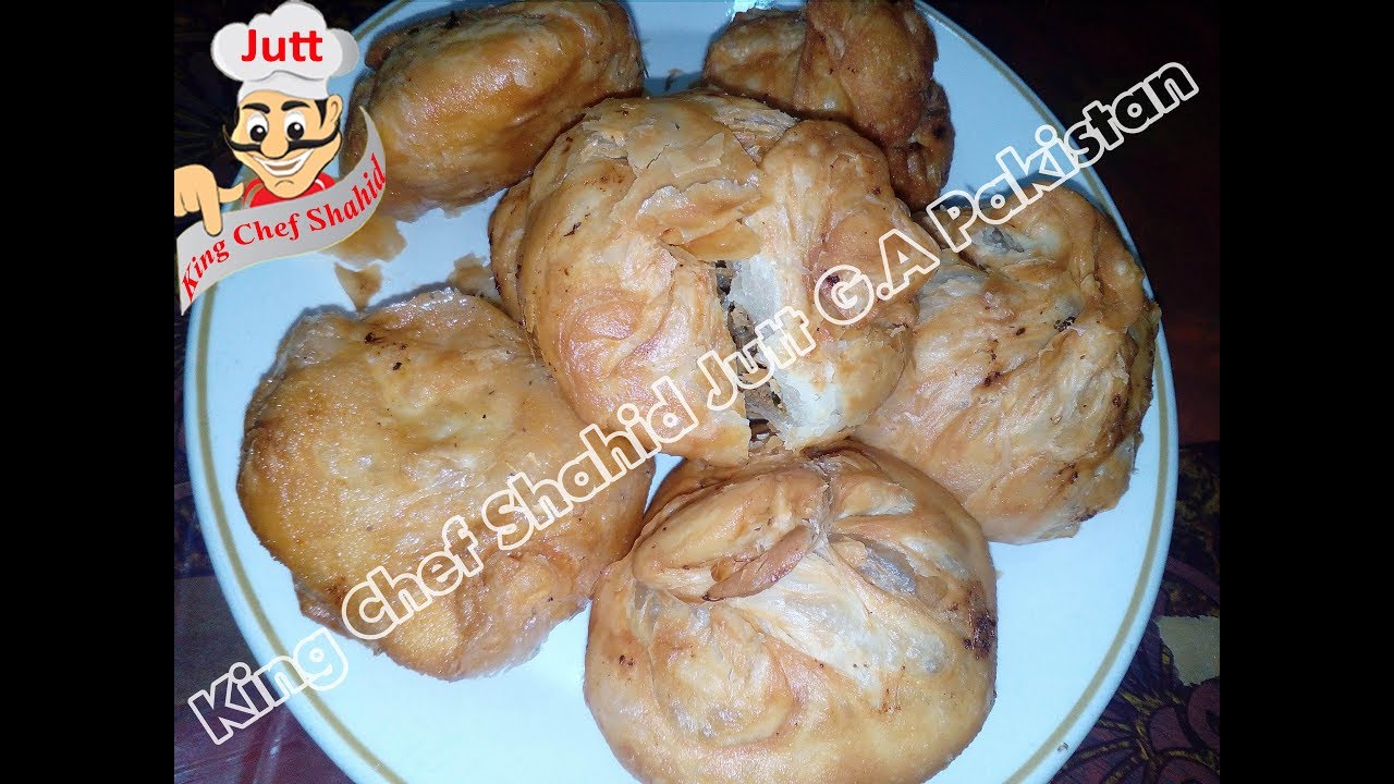 Beef Qeema Kachori Ramzan Special ( King Chef Shahid Jutt G.A Pakistan )
