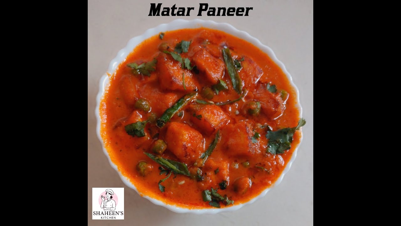 Matar paneer | Restaurant Style Recipe | Easy & Tasty | Perfect with Roti & Naan