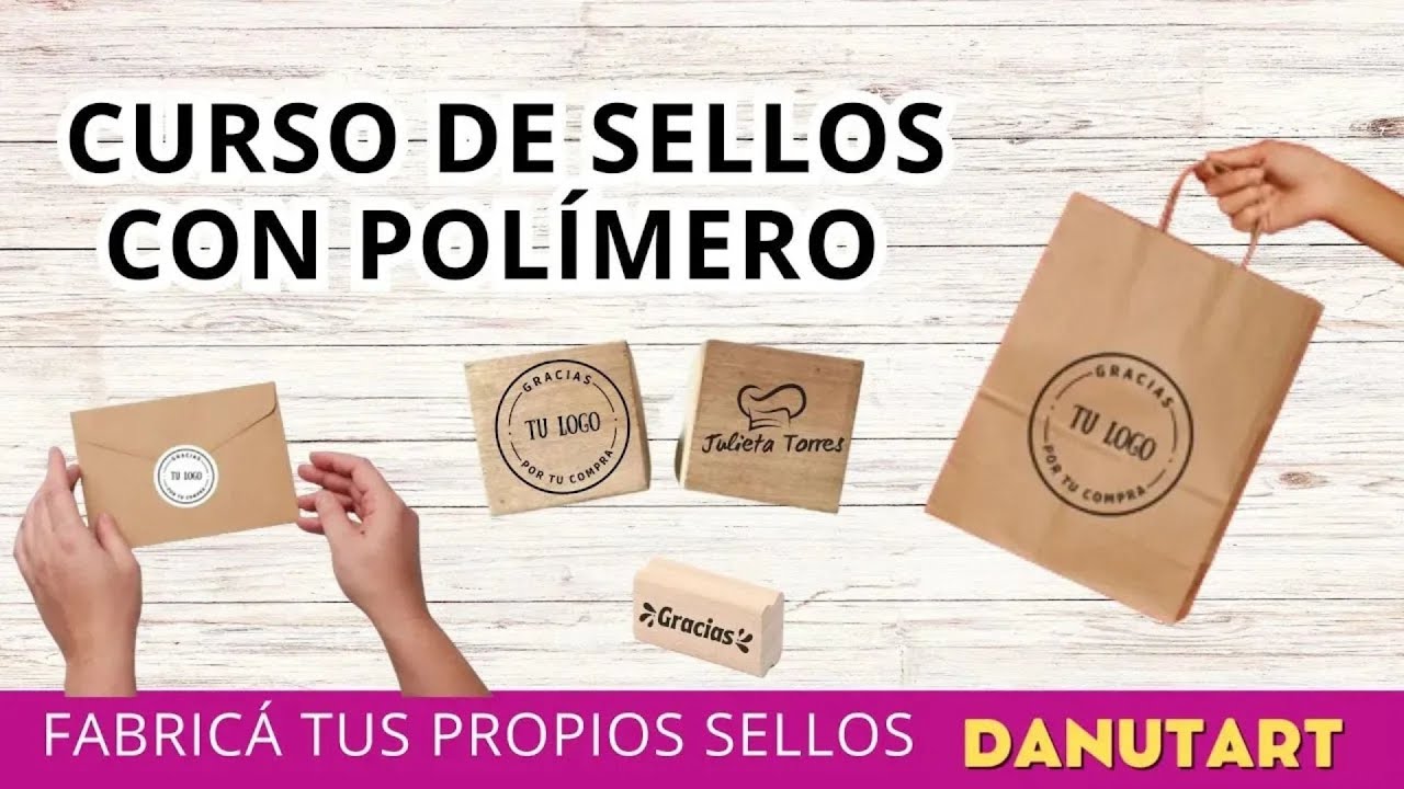 Cómo hacer  SELLOS  con lámpara UV  y  Polímero - TUTORIAL paso a paso.