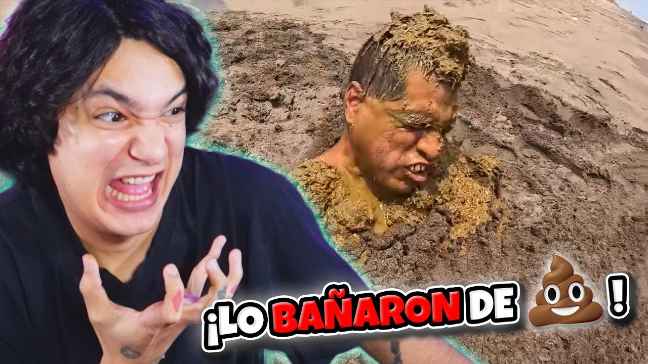 ¡LO BAÑARON DE 💩💩💩!