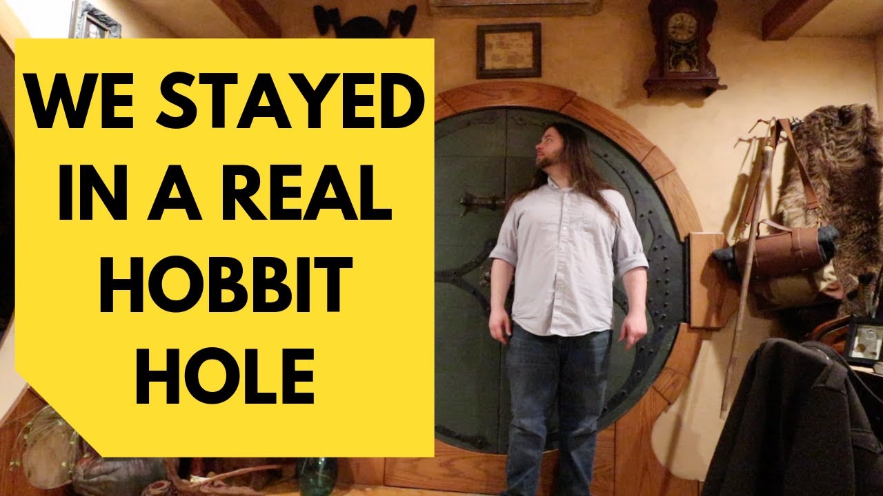 We Stayed in a Real Hobbit Hole - Aesthetic Vlog - No Talking