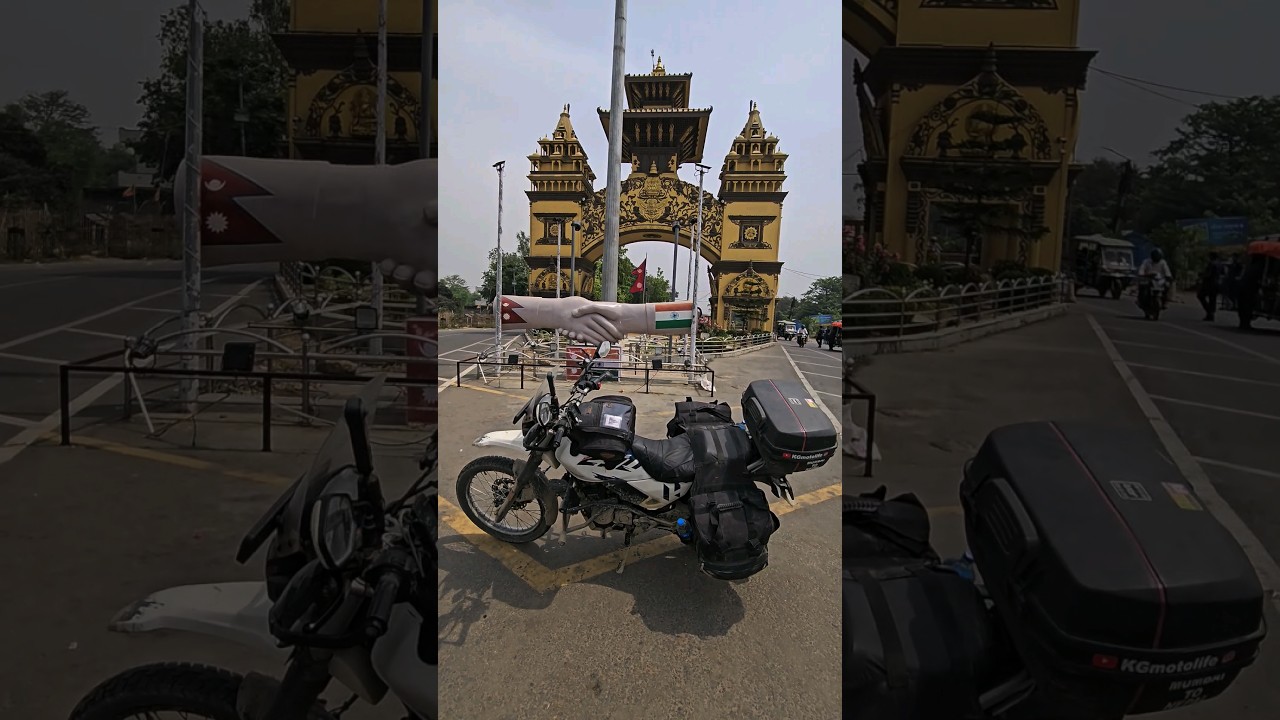India-Nepal border #raxaul #birgunj #indianepalborder #border #nepal #india #mumbaitonepal #shorts