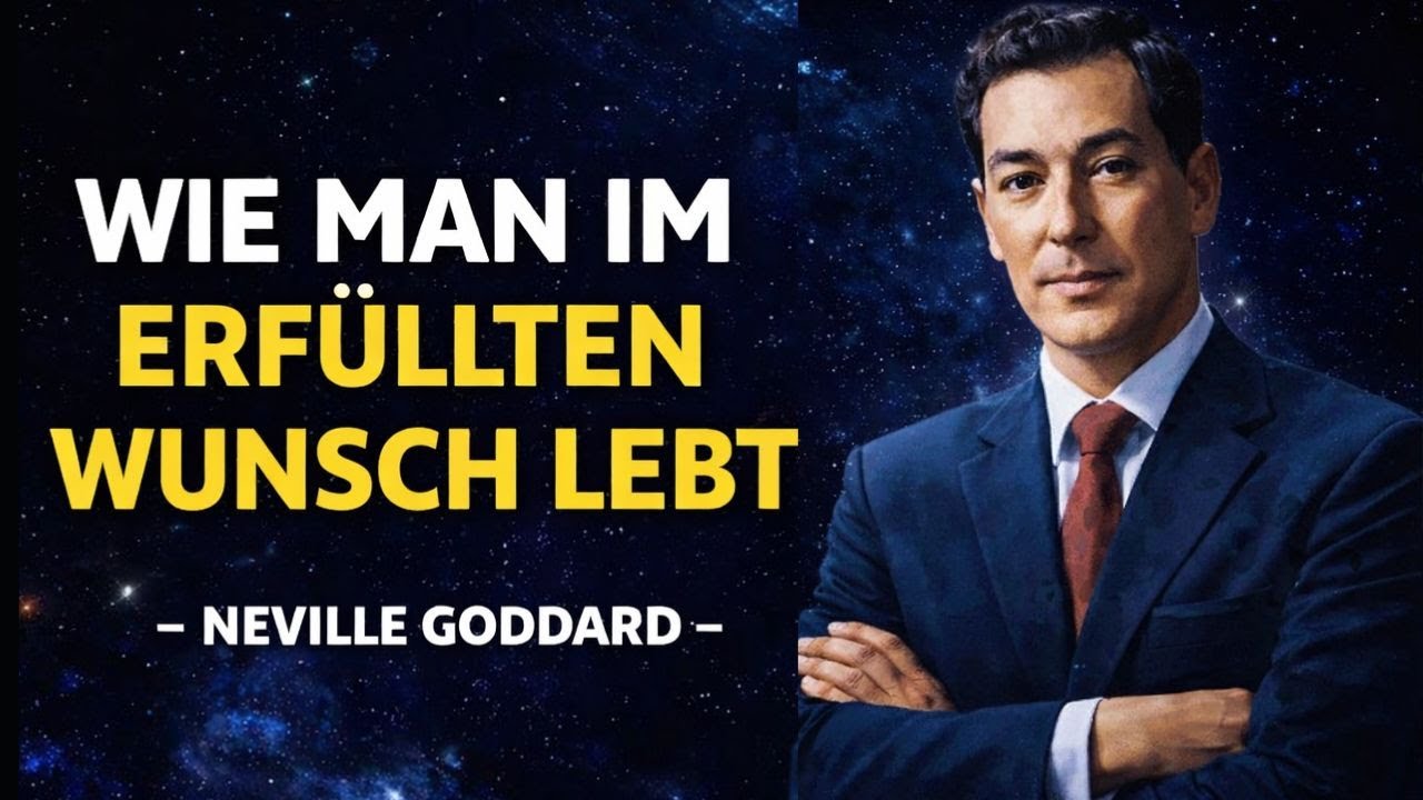 ✨ NEVILLE GODDARD - WIE MAN IM ERFÜLLTEN WUNSCH LEBT
