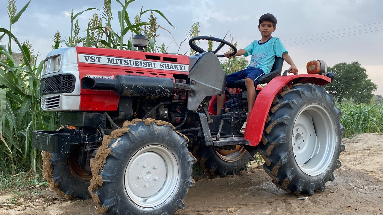 We Purchased New VST Mitsubishi Shakti VT 224 1D Ajai 4WD Mini Tractor