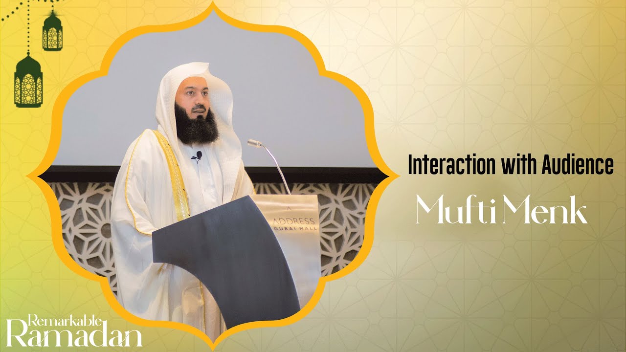 Mufti Menk's Exciting Interaction with Audience | Remarkable Ramadan 2023 | Al Manar Islamic Center