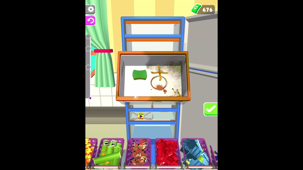 Fill The Fridge 2023 WalkThrough Level 41 42 43 44 45 ASMR #playwithme