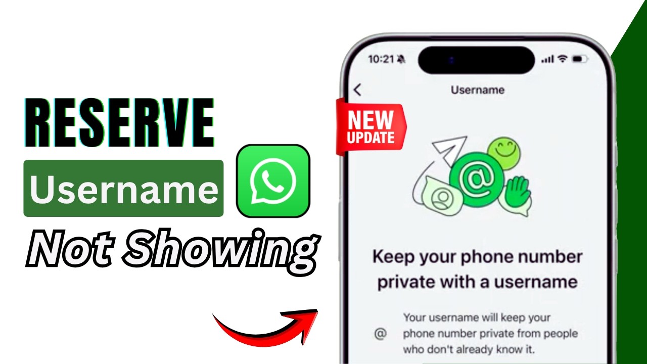 Не отображается резервирование имени пользователя в WhatsApp? Скрываем номер телефона с помощью ю...