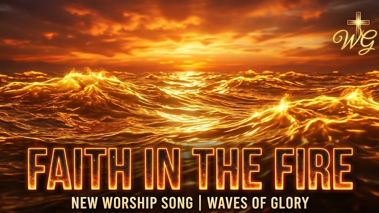 Faith in the Fire - Powerful Christian Worship Song | Waves of Glory (Official Lyric Video)