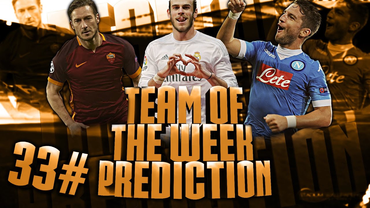 TOTW 33 PREDICTION