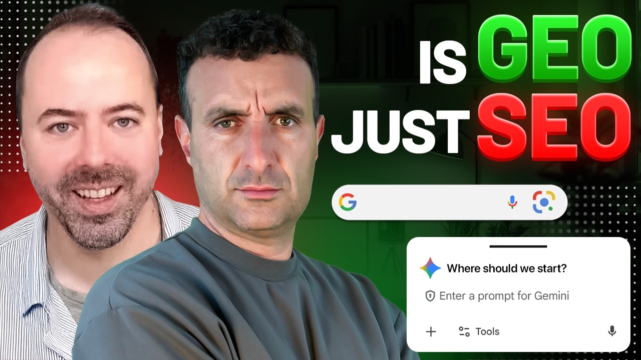 Является ли GEO просто SEO: взгляд, основанный на фактах (Джеймс Дули берет интервью у Бенджамина...