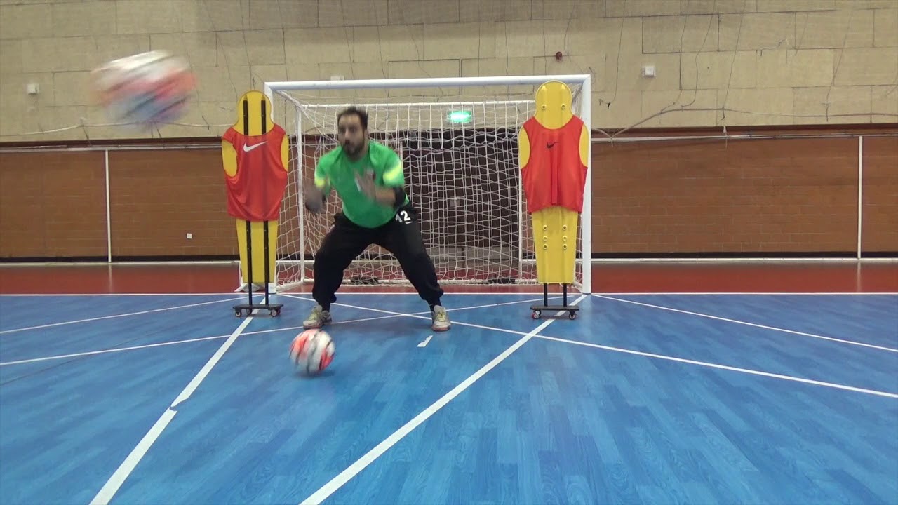 goalkeeper training futsal ( Qatar national team )