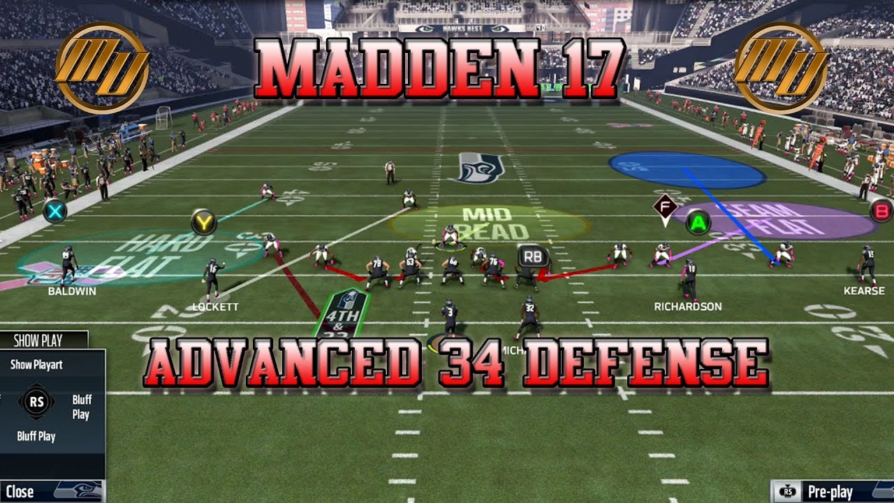 Madden 17 Best Defense - Advanced 34 Defense - eBook Trailer