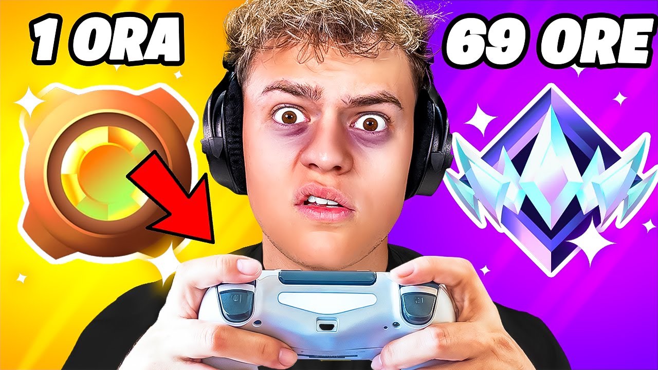 DEVASTO con IL TEAM nella SPEEDRUN da PAD per ARRIVARE UNREAL su FORTNITE RIENTRO!