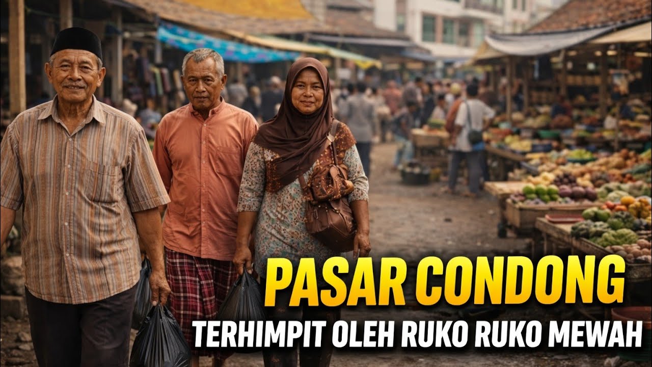Di Balik Ruko Mewah… Pasar Tua Ini Masih Bertahan!