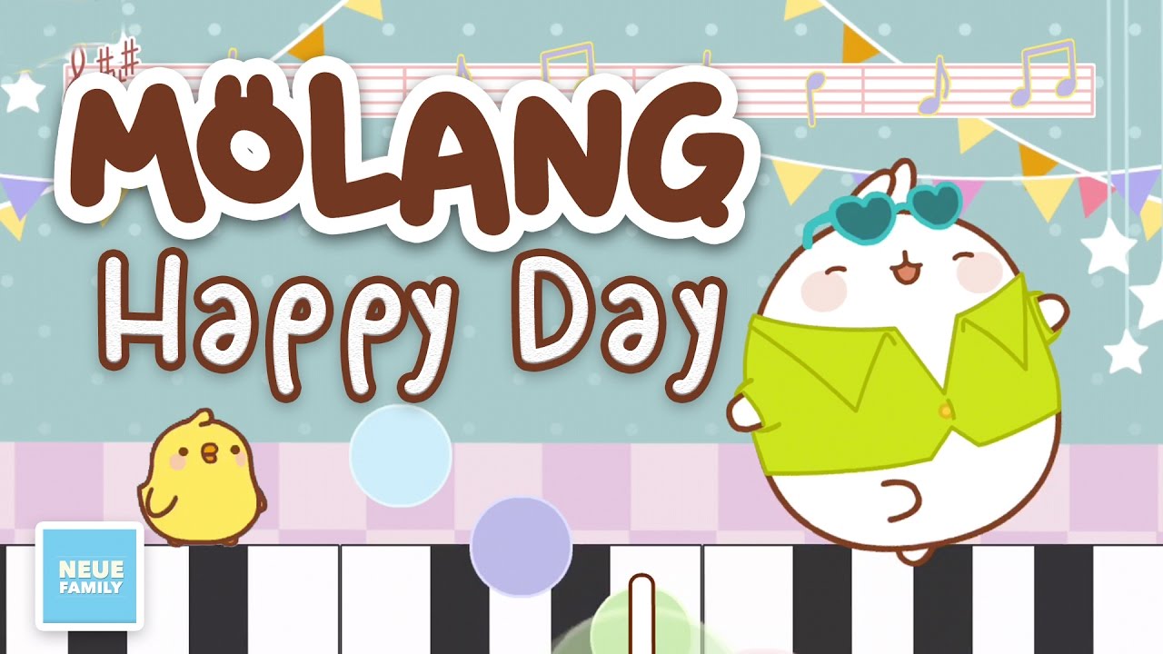 Molang - Happy Day: Активность App для детей