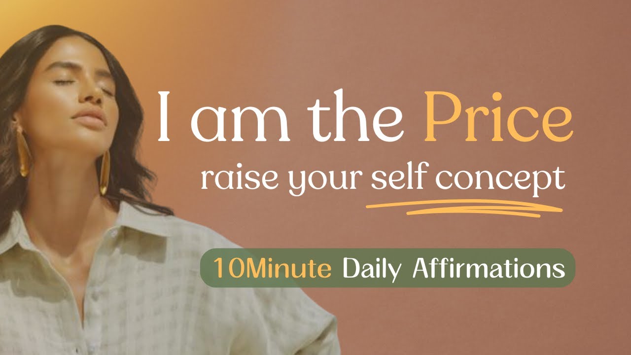 I Am The Prize Affirmations 💎 High-Value Self Concept (No Music) Empower Your Self-Worth
